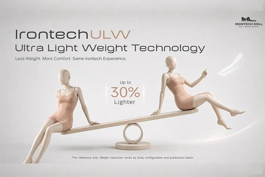 Irontech ULW: Eine Technologie zur Gewichtsreduzierung großformatiger Silikon Sexpuppen