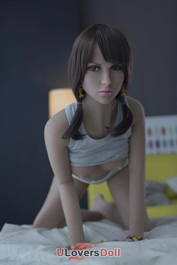 Leni [Sofort lieferbar] braune Haare und braune Augen Kleine Brustgröße Nr.91 Kopf 32kg (100% Nagelneu) Kleine Brust DL Doll DL Doll CDL594801E-1