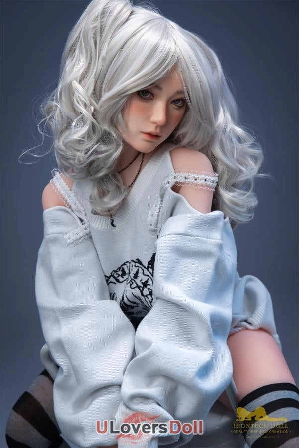 Viola - 154cm F-Cup TPE-Körper Nr.S10 Kopf Silikonspitze Sensual Intelligence Silikonpuppe Irontech Doll Irontech Silikon Doll SD693501
