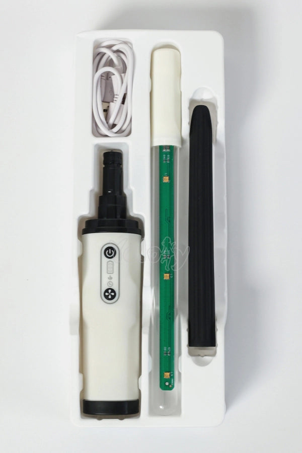 Yeloly Elektrisches Waschset - Elektrischer Reiniger + Feuchtigkeitsabsorbierender Stab + UV-Desinfektionslampe Yeloly Silikon YLXH01