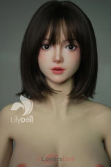 Elara-B - 168cm F-Cup LH030A-B Natur Silikonkopf TPE-K?rper Lilydoll Liebespuppe LilyDoll LD001