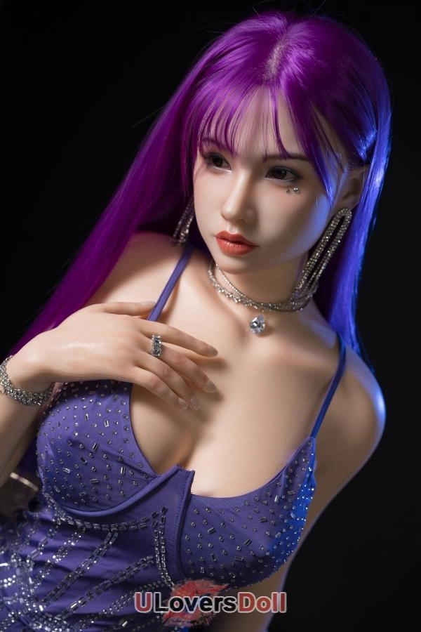 ?meline - 165cm F-Cup Nr.644 Kopf Silikon Liebespuppen Orange In Sex Doll Orange in SD812201