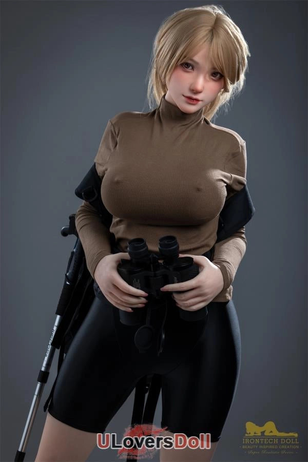 Pia - 165cm G-Cup Nr.S32 Kopf Betörende Augenblicke Silikonpuppe Irontech Doll Irontech Silikon Doll SD673401