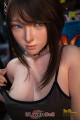 Tilda - 151cm D-Cup Nr.S24 Kopf Vollsilikon Verlockende Klugheit Silikonpuppe Irontech Doll Irontech Silikon Doll SD693401