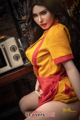 Jolie - 164cm E-Cup Nr.S19 Kopf Anmutige Verführung Silikonpuppe Irontech Doll Irontech Silikon Doll SD671601
