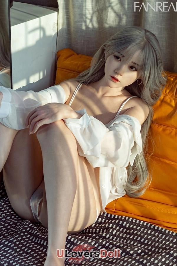 Qian - Gewinnen Sie Vertrauen 158cm B-Cup Fanreal Silikon Sexpuppe Fanreal Doll SD584201