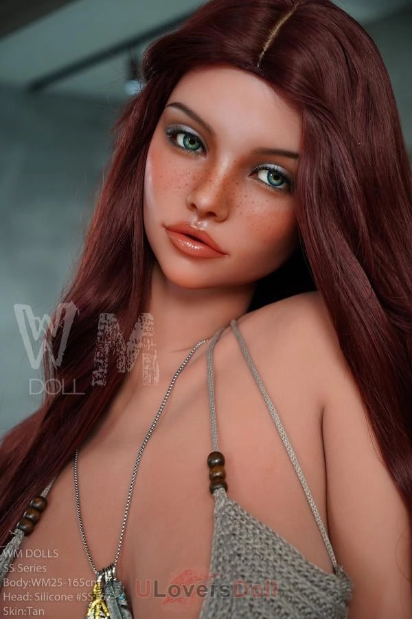 Jasmina - Unabh?ngig WM 165cm Simulation der Mundh?hle Silikonkopf+STPE-K?rper E-Cup SS167 Love Doll WM Dolls SD1084601