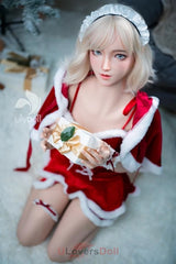 Freya-C - 158cm D-Cup LH031A-C Natur Silikonkopf TPE-K?rper Lilydoll Liebespuppe LilyDoll LD012