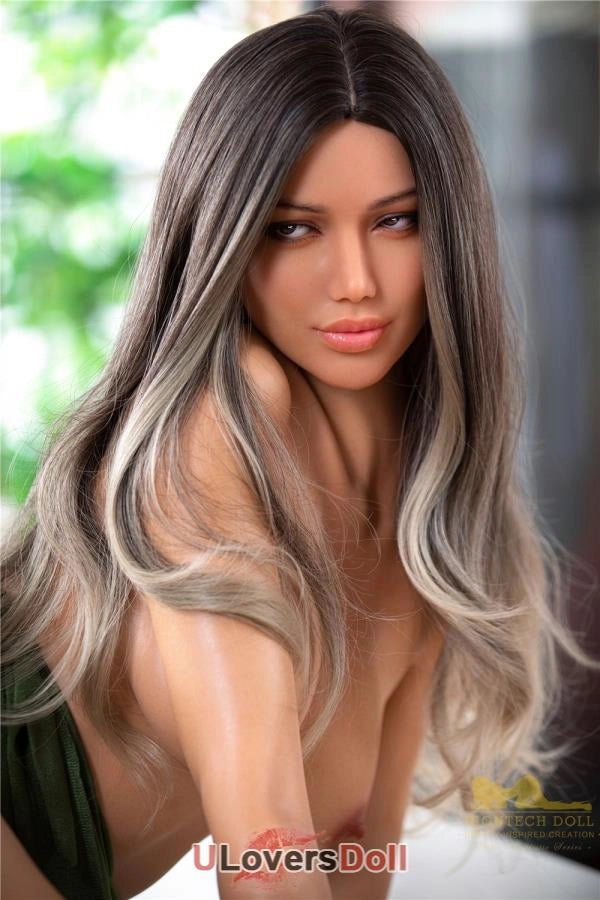 Celine - 166cm Minus C-Cup S13 Kopf Tanned Skin Vollsilikon Silikonpuppe Irontech Doll Irontech Doll SD570501