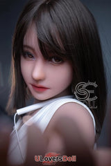Phoebe.C Elegante Intellektualität TPE Sexpuppe H-cup #102 Kopf SE Doll SE Doll SED262