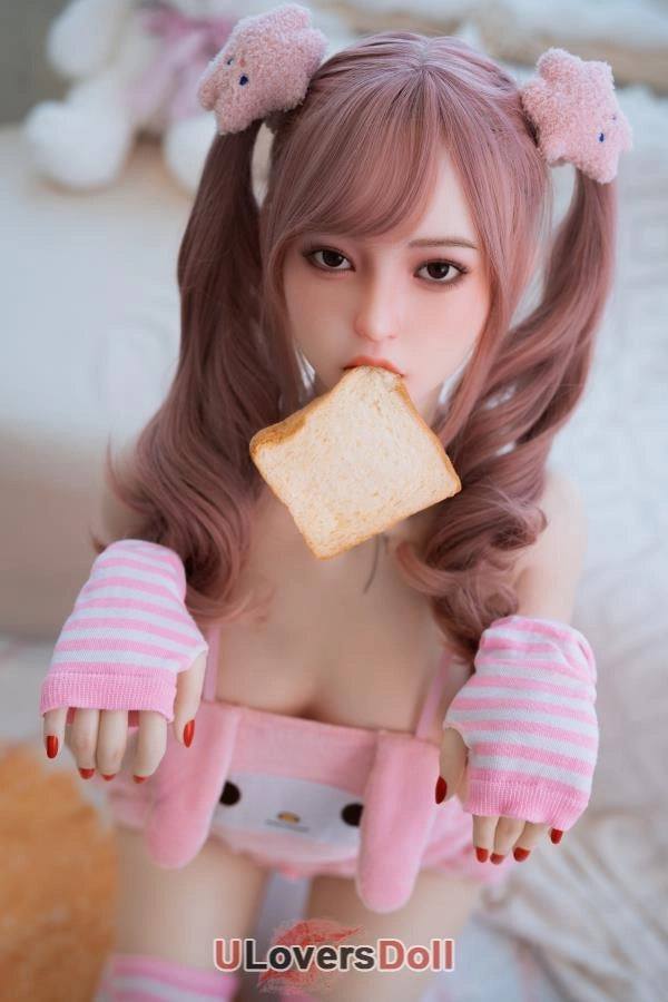 C¨¦line - 169cm G-Cup Nr.6-02k Kopf K¨¹nstliche Mundh?hle Silikon Liebespuppen Orange In Sex Doll Orange in SD844001