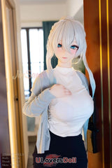 Bożena - Hypoallergenes Material JS 160cm I-Cup Y013 PVC-Kopf + TPE-Körper Sex Doll