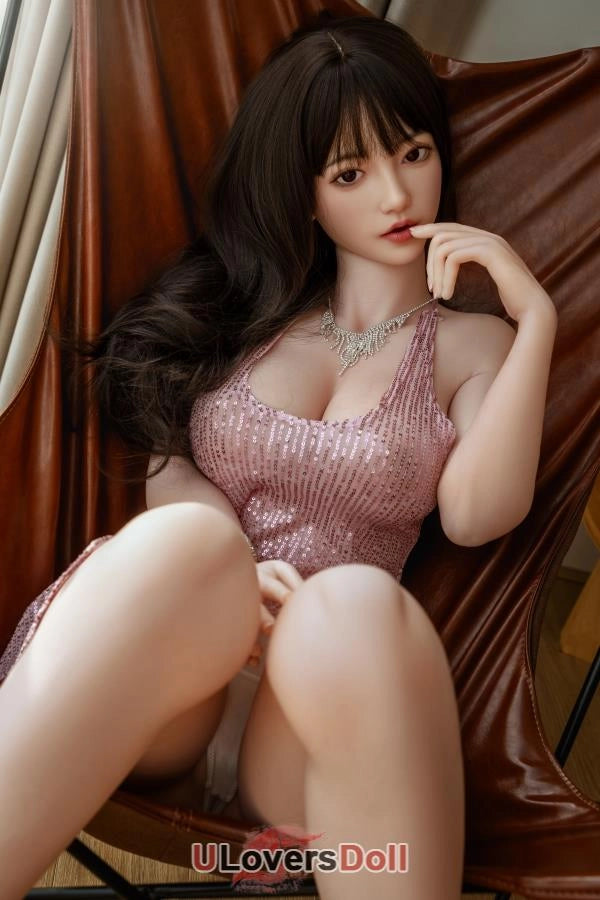 Lor¨¨ne - 161cm E-Cup Nr.599 Kopf Silikon Liebespuppen Orange In Sex Doll Orange in SD811701