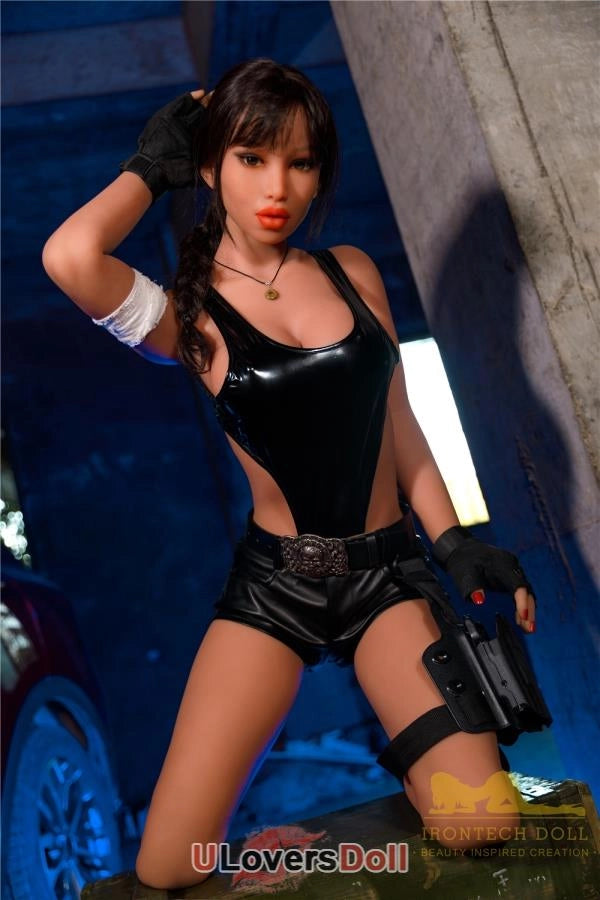 Kopur Augenfällige Ausstrahlung TPE Liebespuppe Braun Haut E-cup Irontech Doll Irontech Doll SD597701