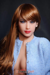 Vivian Inspirierende Einzigartigkeit TPE Real Sex Puppe Nr.11 Kopf Helle Weizenfarbe C-cup Fire Doll Fire Doll SD298101