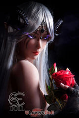 Samantha Stilvolle Anziehung TPE Sexpuppe E-cup Elf Princess Dark Tan SE Doll SE Doll SED068