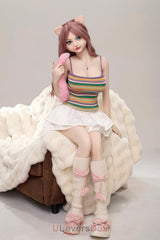 Balenthor 156 cm E-Körbchen Dolls Castle riesige brüste Cat Girl Sex Doll