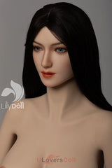 Selene-A - 168cm F-Cup LH033A-A Natur Silikonkopf TPE-K?rper Lilydoll Liebespuppe LilyDoll LD004