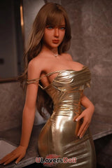 Ricarda [Sofort lieferbar] 2*Perücken + Doppelgelenkskelett + Gelee Brüste + Stehfunktion (100% Nagelneu) Gelee Brüste Fire Doll Fire Französisches Lager CFI162D3GDE