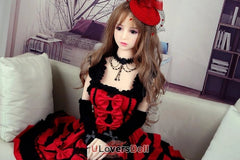 Brygida [Sofort lieferbar] Per¨¹cke wie abgebildet + Standf¨¹?e + Integrierte Vagina 151cm Nr.96 Kopf Braune Augen (100% Nagelneu) Gro?e Br¨¹ste DL Doll DL Deutschland Lager CDL14896E
