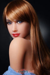 Vivian Inspirierende Einzigartigkeit TPE Real Sex Puppe Nr.11 Kopf Helle Weizenfarbe C-cup Fire Doll Fire Doll SD298101