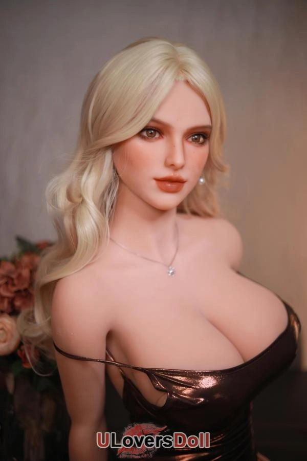 Kasia [Sofort lieferbar] 2*Per¨¹cken + Gelee Br¨¹ste + Stehfunktion +Doppelgelenkskelett (100% Nagelneu) Gelee Br¨¹ste Fire Doll Fire Franz?sisches Lager CFI166E43YE