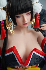 Clio Feminine Kurven Silikon Liebespuppe Big Tits+GE44 Kopf Fair Hautfarbe F-Cup Zelex Doll Zelex Doll SD505301