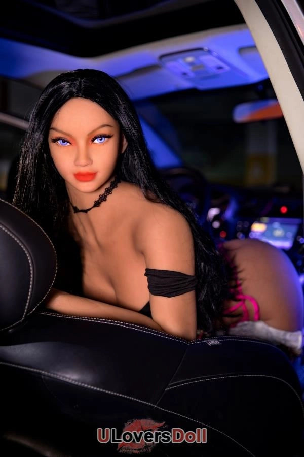Sofort Lieferbar Marie mit braunen Augen und Realistische 158cm Sexdoll DL Doll CDL610301E