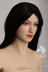 Selene-A - 168cm F-Cup LH033A-A Natur Silikonkopf TPE-K?rper Lilydoll Liebespuppe LilyDoll LD004