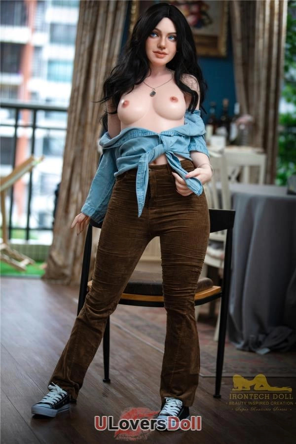 Ivy - 152cm A-cup Nr.S27 Kopf Silikonpuppe Irontech Doll Irontech Doll SD622301