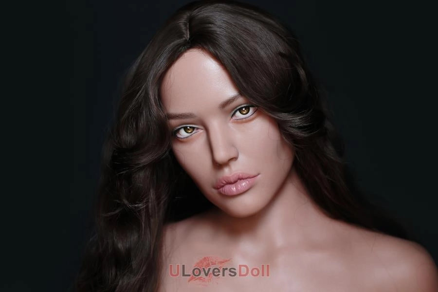 Caja Elegante Bewegungen Silikon Liebespuppe Big Tits GE55_3 Kopf Tan Hautfarbe C-Cup Zelex Doll Zelex Doll SD494701