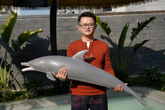 Dolphin 130 cm Dolls Castle Silikon Lebensechte Hai Sexpuppe