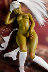 Hibby A-Körbchen Climax Si60 XS Exklusiv Silikon Goblin Sex Puppe