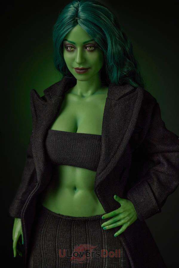 Renee-2 A-Körbchen Climax Si70 KA Silikon She-Hulk Rollenspiel Anime Lovedoll