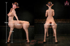 Shoshana H-Körbchen Dolls Castle #S37-Kopf Silikon Zentaur Fantasy Charaktere Lovedolls Mit ROS und EVO-Skelett