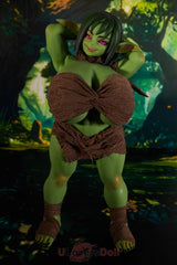 Zarga H-Körbchen Climax Si70 GB Große Brüste Silikon Goblin Sexdolls mit EVO-Skelett
