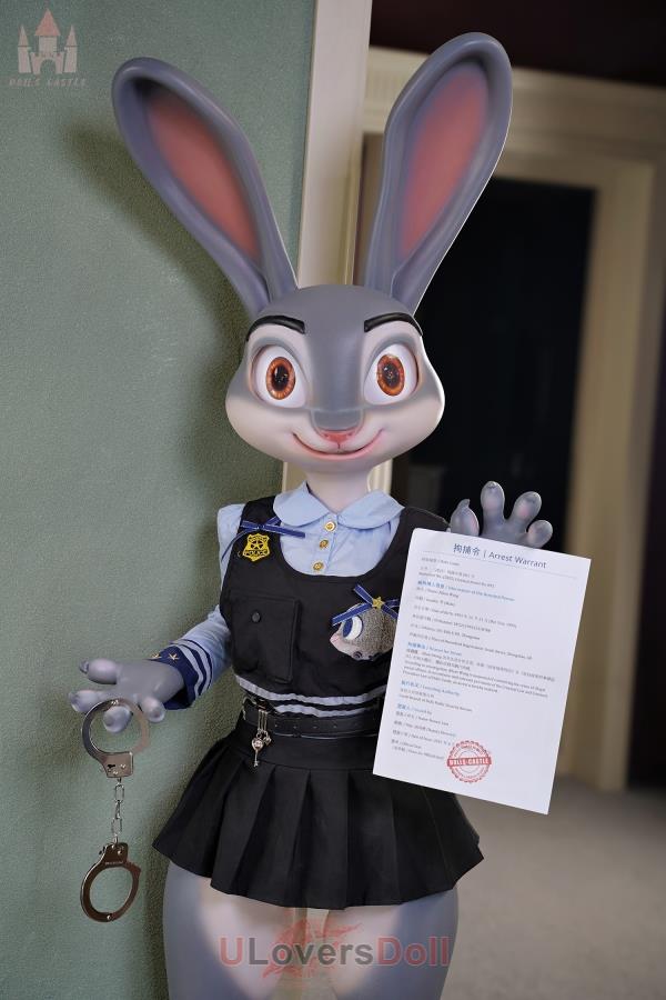 Rabitty 168 A-Körbchen Dolls Castle Häsin Furry Sexdolls mit beweglicher Zunge