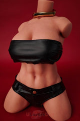 Desirae 60 cm F-Körbchen Climax 663# Ultraleichte Serie Silikon Torso Liebespuppe Mit Jelly-Brüsten