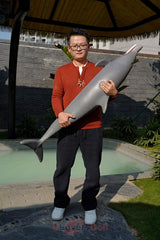 Dolphin 130 cm Dolls Castle Silikon Lebensechte Hai Sexpuppe