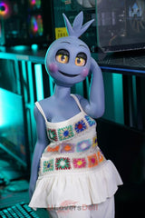 Toy Chica B-Körbchen #SZ9 -Kopf Dolls Castle Silikon Sexdolls Mit Jelly-Brüsten und Jelly-Po