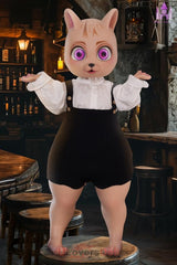 Kitten A-Körbchen Dolls Castle Fantasy Cat kleine sexpuppen Mit optionaler Ganzkörper-Beflockung aufrüstbar