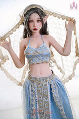 Malena C-Körbchen Dolls Castle #S32-Kopf Realistische Elfen Sex dolls mit Silikonkopf und TPE Körper
