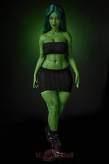 Renee-2 A-Körbchen Climax Si70 KA Silikon She-Hulk Rollenspiel Anime Lovedoll