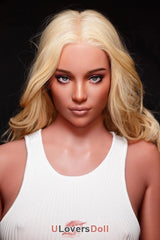 Leoni Perfekte Haut Silikon Liebespuppe Big Tits GE46 Kopf Tan C-Cup Zelex Doll Zelex Doll SD591601