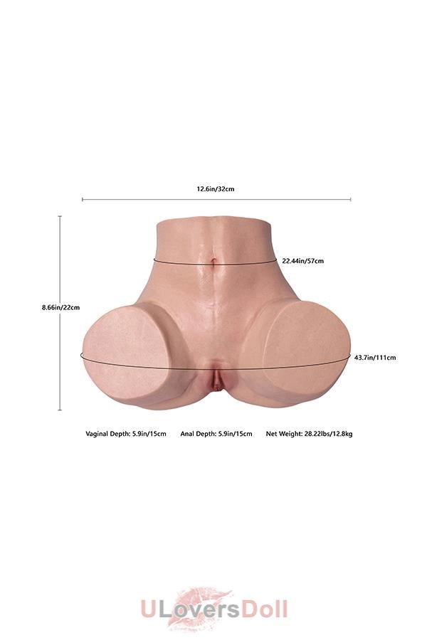 Yeloly Beyonce - L-9 Arsch Ges?? Silikon Frauen Torso Yeloly Silikon YLL9
