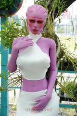Lynx Dolls Castle 170 cm E-Körbchen #A1-Kopf TPE Alien Sexdolls Mit EVO-Skelett