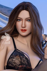 Selene-A - 168cm F-Cup LH033A-A Natur Silikonkopf TPE-K?rper Lilydoll Liebespuppe LilyDoll LD004