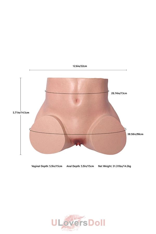 Yeloly Janet - L-7 Arsch Ges?? Sex Torso Silikon Yeloly Silikon YLL7