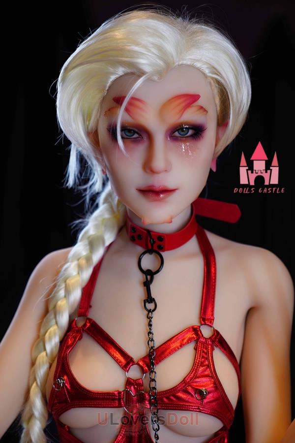 Kodi 170 cm B-Körbchen Dolls Castle #A8-Kopf TPE Außerirdischer Sex Doll