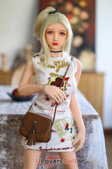 Estera [Sofort lieferbar] Eine Vagina Nr.129 Kopf Blond + Stehende F¨¹?e (100% Nagelneu) Gro?e Br¨¹ste DL Doll DL Deutschland Lager CDL625101E